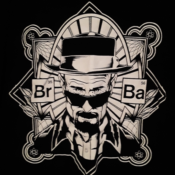 Breaking Bad TV Series Unisex XL Black & White Teeshirt - Picture 6 of 11